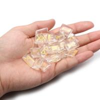Perles de verre translucide, rectangle, DIY, plus de couleurs à choisir Vendu par sac