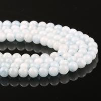 Aquamarine Beads, Round, DIY 
