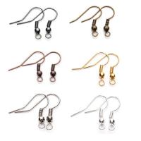 Iron Hook Earwire, plated, DIY 18mm 