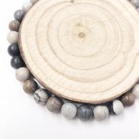 Picasso Jasper Beads, with Fishing Line, Round Approx 15 Inch 