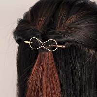 Hair Clip, Zinc Alloy, Geometrical Pattern, plated, for woman 