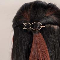 Hair Clip, Zinc Alloy, Cat, plated, for woman 