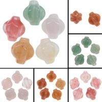 Gemischte Edelstein Perlen, Laterne, poliert, DIY, keine, 15*11mm, Bohrung:ca. 1mm, verkauft von PC