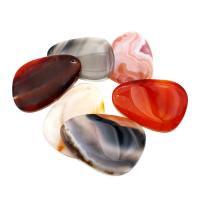 Mixed Agate Pendants, Nuggets, polished, DIY 52-55*40-43*5-7mm 
