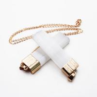 Gypsum Pendant, Rectangle, DIY, white, 14-20*40-60mm 