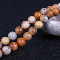Natural Crazy Agate Beads, Round, polished Approx 15.4 Inch 