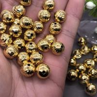 Weinlese Messing Perlen, goldfarben plattiert, DIY, 10mm, verkauft von PC
