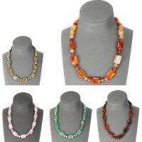 Gemstone Necklaces 8*5mm,18*13mm Approx 19.68 Inch 