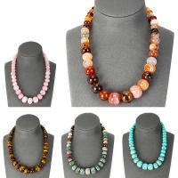 Gemstone Necklaces 10*6mm,18*14mm Approx 19.68 Inch 