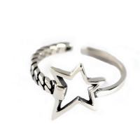 Brass Cuff Finger Ring, Star, fashion jewelry & for woman, 14.3mmuff0c16.5mm 