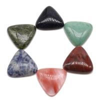 Кабошоны из драгоценных камней, Полудрагоценный камень, Треугольник, полированный, DIY & различные материалы для выбора & разный размер для выбора, Много цветов для выбора, продается PC