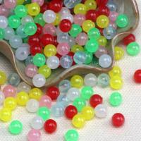 Acryl Schmuck Perlen, rund, DIY & verschiedene Größen vorhanden & verschiedene Stile für Wahl, keine, 500G/Tasche, verkauft von Tasche