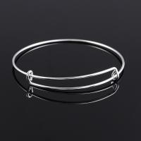Stainless Steel Bangle, fashion jewelry & for woman 65mm 