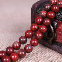 Perles en jaspe bréchique, Corde d'armure, Rond, poli, normes différentes pour le choix Environ 15.7 pouce, Vendu par brin