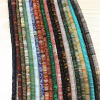 Mixed Gemstone Beads, Natural Stone, Flat Round, polished Approx 1.5mm, Approx 