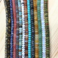 Mixed Gemstone Beads, Natural Stone, Abacus, polished Approx 1.5mm, Approx 