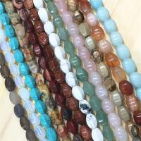 Mixed Gemstone Beads, Natural Stone, Drum, polished & faceted Approx 1.5mm, Approx 