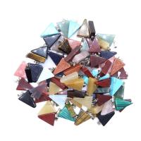 Gemstone ювелирные изделия Кулон, Природный камень, Треугольник, Женский, разноцветный продается PC