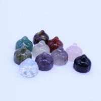 Gemstone ювелирные изделия Кулон, Природный камень, Лотос Seedpod, Женский, разноцветный, 14mm, продается PC