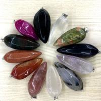 Gemstone ювелирные изделия Кулон, Природный камень, Мужская, Много цветов для выбора, 15- продается PC