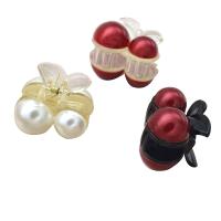 Hair Claw Clips, Acrylic, with Plastic Pearl, for woman 45mm 