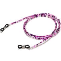 Seedbead Glasses Chain, with Silicone, durable & anti-skidding 700mm .55 Inch 