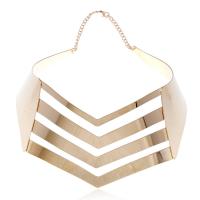Collar Necklace, Zinc Alloy, plated, for woman .7 Inch 