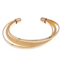 Zinc Alloy Cuff Bangle, plated, for woman 10mm, Inner Approx 68mm 