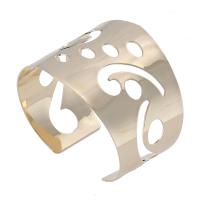 Zinc Alloy Cuff Bangle, plated, for woman 50mm, Inner Approx 60mm 