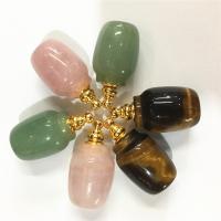 Природный камень Подвеска флакона духов, будылки для духи, Мужская, Много цветов для выбора продается PC