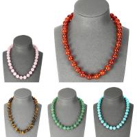 Gemstone Necklaces, polished & for woman 12mm Approx 19.68 Inch 
