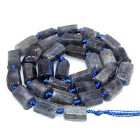 Labradorite Beads, Rectangle, polished, DIY, black 
