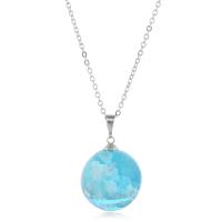 Resin Zinc Alloy Pendants, with Resin, plated, fashion jewelry & for woman 20mm .7 Inch 