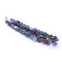 Mixed Gemstone Beads, Natural Stone, Flower, polished Approx 