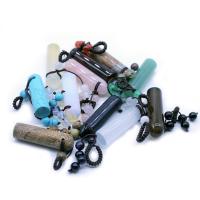 Gemstone ювелирные изделия Кулон, Природный камень, Столбик, различные материалы для выбора, Много цветов для выбора продается PC