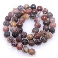 Jaspis Stein Perlen, rund, poliert, DIY & verschiedene Größen vorhanden, verkauft von Strang