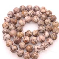 Maifan Stone Beads, Round, polished, DIY 