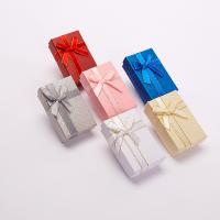 Boîte Cadeau de bijoux, papier, Placage, envoyé au hasard & durable & Anti-poussière & mélangé, plus de couleurs à choisir Vendu par PC