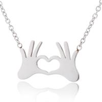 Stainless Steel Jewelry Necklace, fashion jewelry & for woman .71 Inch 