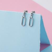 Stainless Steel Drop Earring, Sword, durable & for woman, 20mm 