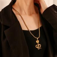 Zinc Alloy Necklace, fashion jewelry, golden 