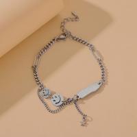 Titanium Steel Bracelet & Bangle, plated, fashion jewelry & for woman, 230mm 