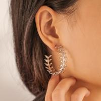Zinc Alloy Stud Earring, fashion jewelry 