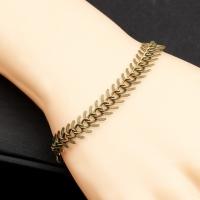 Fashion Zinc Alloy Bracelets, fashion jewelry & Unisex, antique bronze color 
