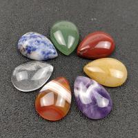 Gemstone Decoration, Natural Stone, Teardrop, polished, 7 pieces mixed colors 