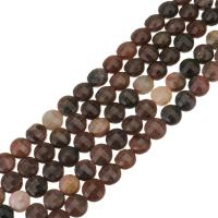 Rhodonit Perlen, nachhaltiges & facettierte, 8x6mm, Bohrung:ca. 1mm, Länge:15.5 ZollInch, 48PCs/Strang, verkauft von Strang