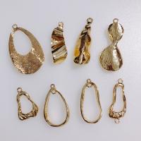 Zinc Alloy Jewelry Pendants, gold color plated, DIY 