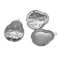 304 Stainless Steel Locket Pendant, Ladybug, DIY, original color Approx 2mm, Inner Approx 