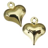 Brass Heart Pendants, fashion jewelry & for woman Approx 1.5mm 
