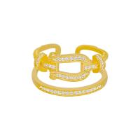 銅 カフ指輪, ファッションジュエリー & マイクロパヴェジルコニア, ゴールド, 53.4mm, 内径:約 17mm, 売り手 パソコン